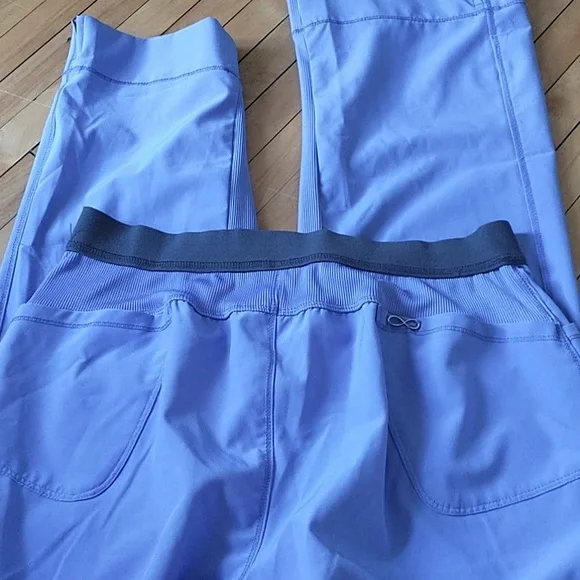 Women's Straight Leg Pants - Blue - Picture 5 of 6